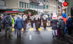 Chlausumzug und Chilbi in Frauenfeld. (Bild: Andrea Stalder)