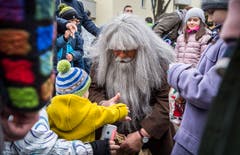 Chlausumzug und Chilbi in Frauenfeld. (Bild: Andrea Stalder)