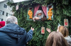 Chlausumzug und Chilbi in Frauenfeld. (Bild: Andrea Stalder)