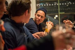 Im Bild: Stefan Buck, Leadsänger von Hecht. (Bild: Dominik Wunderli (22. Dezember 2018)