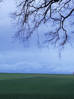 Ruhe ist eingekehrt...aufgenommen in Sitterdorf. (Bild: Reto Schlegel)