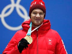 Der Langläufer Dario Cologna holte für die Schweiz eine der fünf Goldmedaillen an den Olympischen Winterspielen in Pyeongchang (Bild: KEYSTONE/EPA/JEON HEON-KYUN)