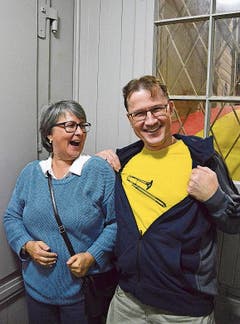In Stimmung: Ursula Garbauer und Christian Maeder.