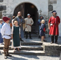 30. Juni: Schloss Werdenberg steht ganz im Zeichen des Mittelaltertages. (Bild: Ursula Wegstein)