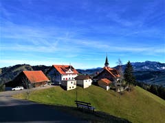 Der Wallfahrtsort Bramboden mit der Wallfahrtskirche St. Antonius in der Gemeinde Romoos/LU. (Bild: Urs Gutfleisch, 27. Dezember 2018)