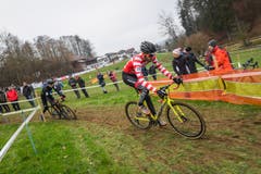 Lukas Winterberg kämpft sich durch den Parcours. (Bild: Chris Roos (Pfaffnau, 26. Dezember 2018)