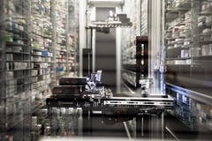 Das Luzerner Zentrumsspital hat eine Apotheke, die vollautomatisch läuft. (Bild: Nadia Schärli, 15. März 2017)