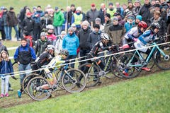 Der Anlass lockte viele Zuschauer an. (Bild: Urs Flüeler/Keystone (Pfaffnau, 26. Dezember 2018)
