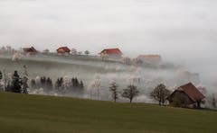Nebelschwaden auf dem Zugerberg. (Bild: Daniel Hegglin, 27. Dezember 2018)