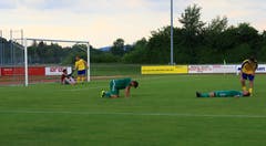 9. Juni: Nach nur einer Saison ist das Gastspiel des FC Buchs in der 2. Liga Interregional beendet, die Meisterschaft wird auf dem zweitletzten Platz beendet.Bild: Robert Kucera