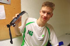 10. Juni: Der Grabser Yannick Wilhelmi holte sich in Langnau am Albis den Junioren Schweizer Meistertitel in der Kategorie U19. Doch damit nicht genug: Er klassierte sich 2018 an den U19-Europameisterschaften auf Platz vier, an den Schweizer Meisterschaften der Aktiven auf Rang fünf. Das Squash-Talent entschied ausserdem die Jahreswertung des Europäischen Squash Verbandes in der Königsklasse U19 für sich. Bild: Robert Kucera