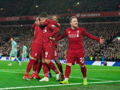 Xherdan Shaqiri blieb für einmal ohne Skorerpunkt, stand aber erneut in der Startaufstellung Liverpools (Bild: KEYSTONE/EPA/PETER POWELL)