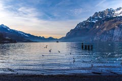 Schatten auch über dem Walensee.
