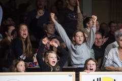 Saisonrekord: 1020 Fans kamen in die BBZ-Halle. Bild: Boris Bürgisser (Willisau, 1. Dezember 2018)