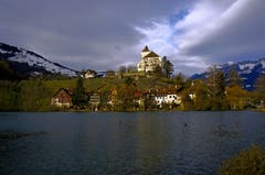 Beleuchtetes Werdenberg. (Bild: Toni Sieber)