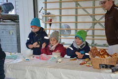 Adventsmarkt in Kirchberg. (Bild: Beat Lanzendorfer, 02.12.2018)