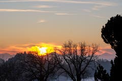 Vom Bildstöckli auf dem Kapf Richtung Westen. (Bild: Franz Häusler)