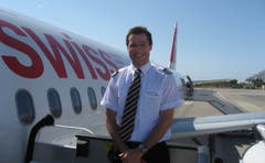 Der junge Sales Wick im Jahr 2011 - ein Jahr nach Abschluss seiner Pilotenausbildung. (Bild: PD)