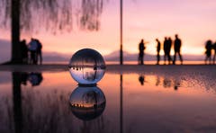 Abendstimmung am Zugersee. (Bild: Daniel Hegglin)