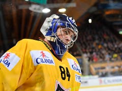 Auch ein All-Star-Team wird am Spengler Cup gewählt: Im Tor Daniel Manzato (KalPa Kuopio) (Bild: KEYSTONE/SPENGLER CUP/GIAN EHRENZELLER)