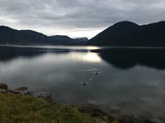 «Hoffnungsschimmer», schreibt der Leser zu diesem Bild. (Bild: Enrico Schildknecht (Oberägeri, 5. Dezember 2018))