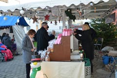 Adventsmarkt im «Solino» in Bütschwil. (Bild: Beat Lanzendorfer, 07.12.2018)
