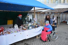 Adventsmarkt im «Solino» in Bütschwil. (Bild: Beat Lanzendorfer, 07.12.2018)