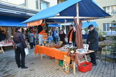 Adventsmarkt im «Solino» in Bütschwil. (Bild: Beat Lanzendorfer, 07.12.2018)