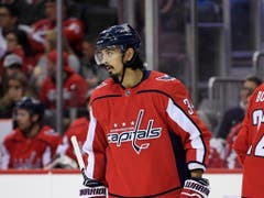 Jonas Siegenthaler wird von den Capitals wieder gebraucht (Bild: KEYSTONE/FR67404 AP/NICK WASS)