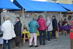 Adventsmarkt im «Solino» in Bütschwil. (Bild: Beat Lanzendorfer, 07.12.2018)