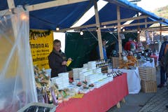 Adventsmarkt im «Solino» in Bütschwil. (Bild: Beat Lanzendorfer, 07.12.2018)
