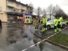 Rund fünfzig Rettungskräfte waren im Einsatz (Kantonspolizei AG)