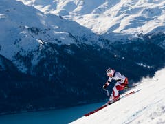 Michelle Gisin fuhr auf den 5. Platz (Bild: KEYSTONE/JEAN-CHRISTOPHE BOTT)