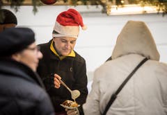 Auch für kulinarische Höhepunkte ist am Adventsmarkt gesorgt. (Bild: Reto Martin)