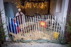 Beim Eigenhof steht eine Krippe. (Bild: Reto Martin)