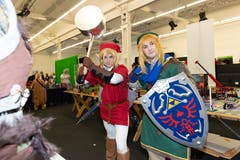 Beim so genannten Cosplay geht es darum, einen Charakter aus einem Film, Comic oder Game darzustellen. (Bild: Roger Zbinden (Zug, 8. Dezember 2018))