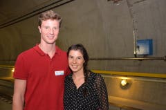 Adrian Ensmenger und Céline Ghironi. (Bild: Antonio Russo)