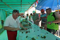 An der 1. August-Feier in Beckenried. (Bild: Roger Zbinden / Neue NZ)