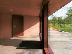Wohnüberbauung Schleife, Zug - Valerio Olgiati, 2012. (Bild: Baudirektion Kanton Zug)