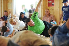 Das Training mit Kilian Wenger. (Bild: Corinne Glanzmann / Neue LZ)