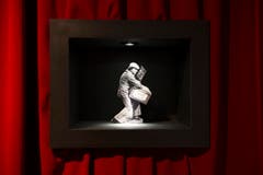 Eine Figur von Emil Steinberger. (Bild: Keystone)