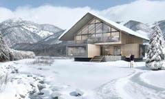 Entlang der Furkareuss sollen in den kommenden Jahren weitere Villen gebaut werden. (Bild: Andermatt Swiss Alps)