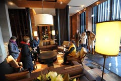 Tag der offenen Türe am 1. Dezember im Hotel The Chedi in Andermatt. (Bild: Urs Hanhart / Neue UZ)