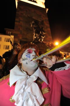 Eintrommeln in Altdorf. (Bild: Urs Hanhart / Neue UZ)
