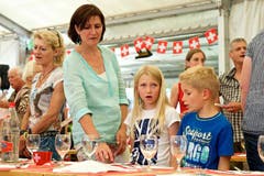 1.-August-Feier in Oberägeri. (Bild: Christian Herbert Hildebrand / Neue ZZ)