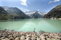 Der Stausee Göschenen. (Bild: Eveline Beerkircher / Neue LZ)
