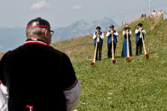 Auf dem Bild zu sehen ist das Quartett der ABV Luzern. (Bild: Pius Amrein (Neue LZ))