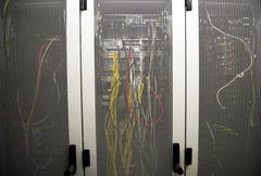 Serverraum des E-Security-Unternehmens DSwiss. (Bild: Keystone)