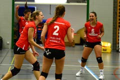 Auch im zweiten Satz zeigten beide Teams ein spannendes Spiel. (Bild: Maria Schmid)