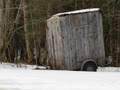 Wintercamping - näher ist man der Natur nie...! (Bild: Hubert Zurbuchen)